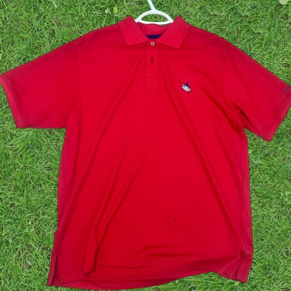 Guy-harvey Men's Red Polo-shirts